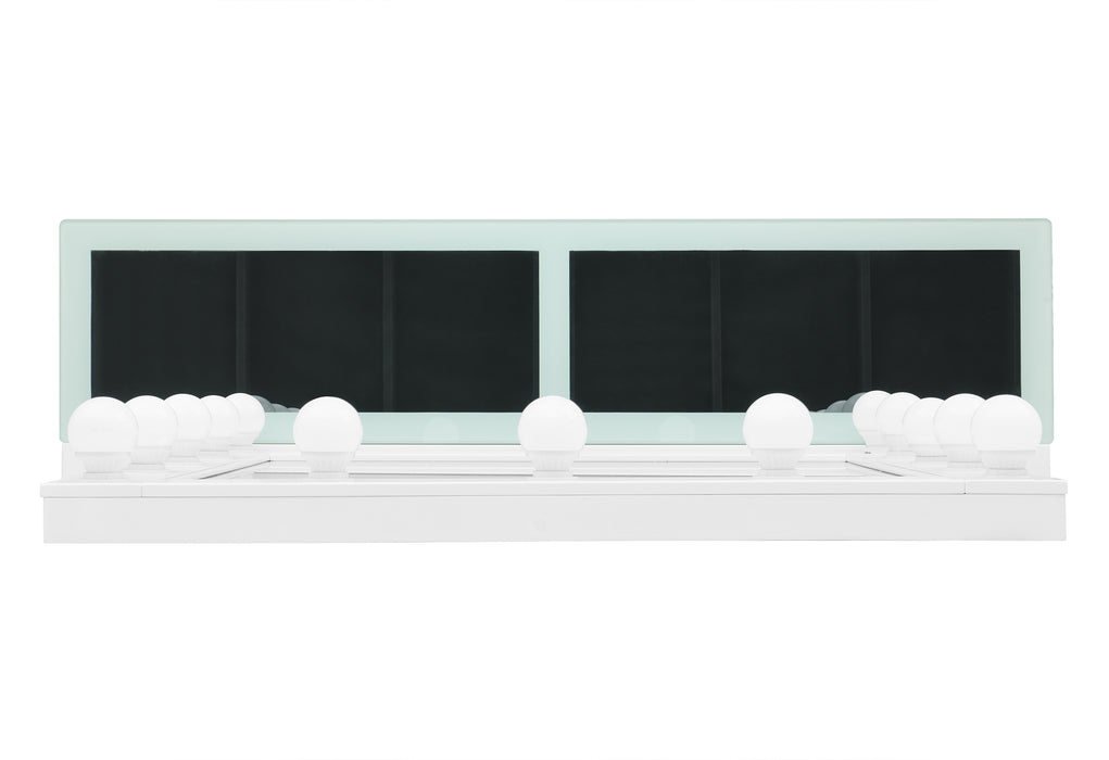 ELLA WHITE VANITY WITH SPEAKER