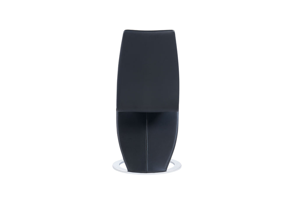 D9002 BLACK DINING CHAIR