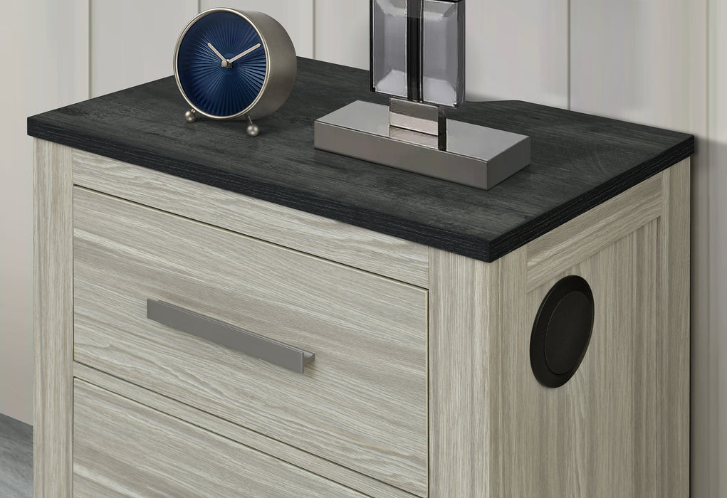 ASHLEY BROWN QUEEN BED GROUP