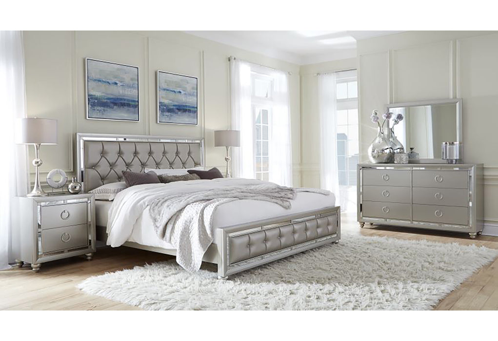 RILEY SILVER FULL BED GROUP