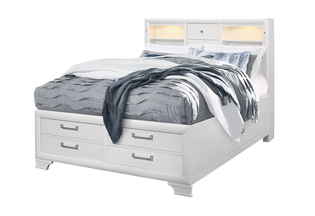 JORDYN WHITE FULL BED GROUP