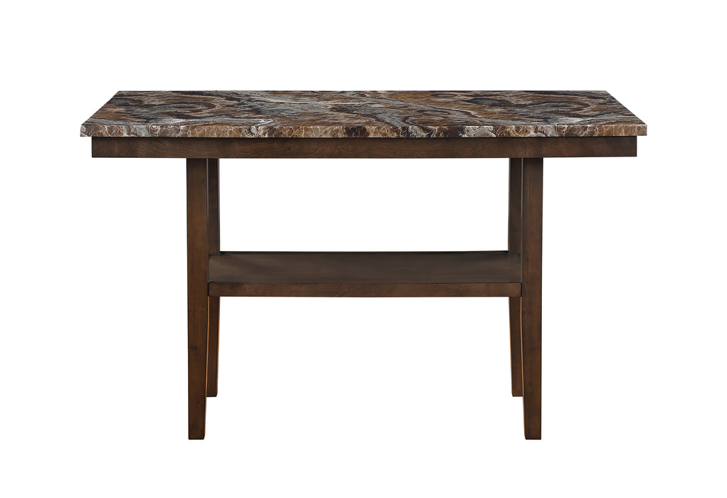 D4355 BROWN BAR TABLE