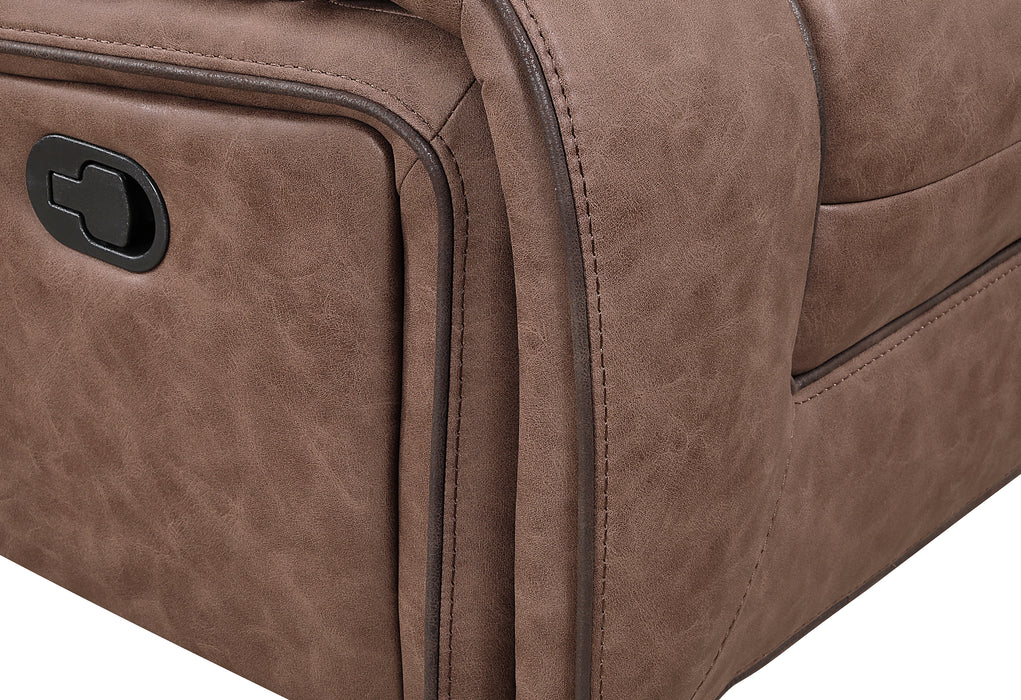 U2250 BROWN GLIDER RECLINER