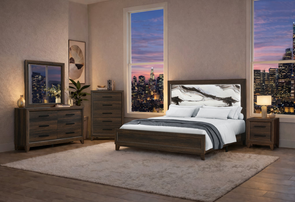 HARMONY BROWN NIGHTSTAND