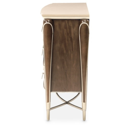 AICO Villa Cherie Dresser in Hazelnut