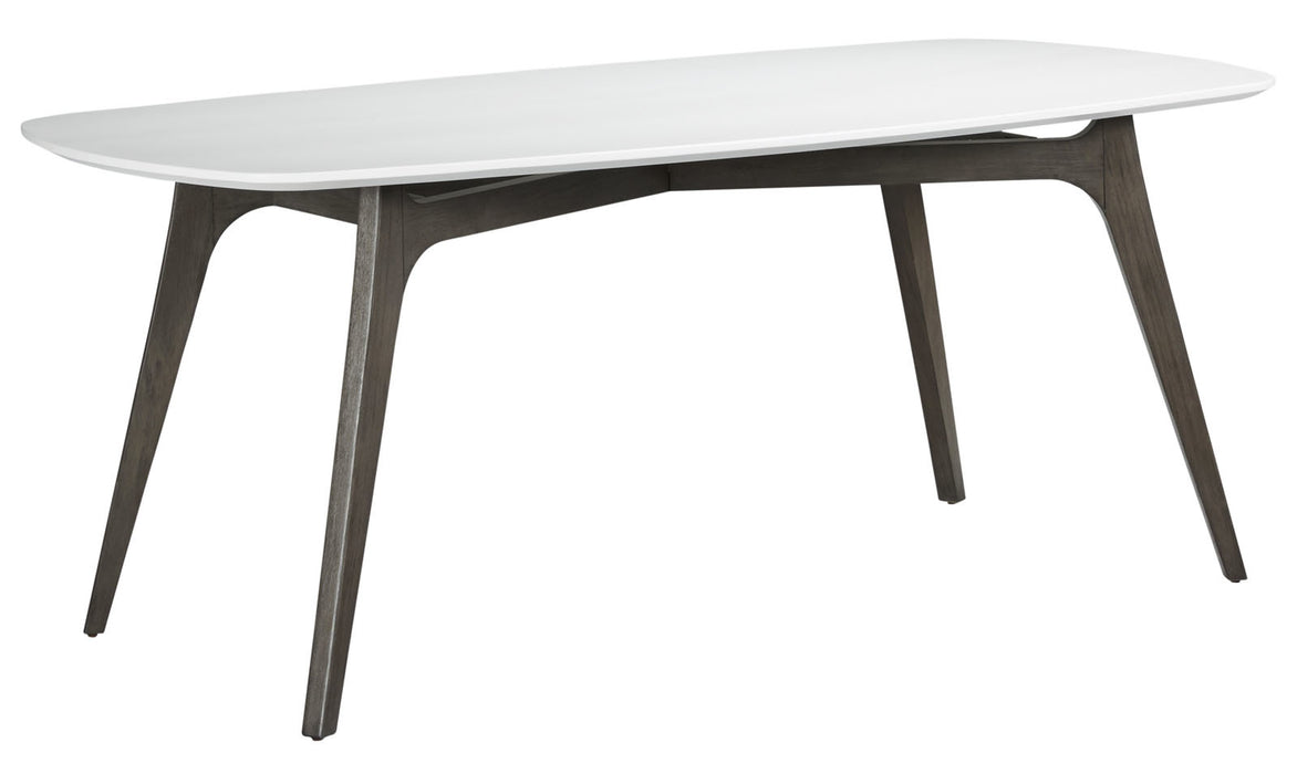 Palliser Furniture Mix and Match Dining Benedict Dining Table with White Wood Top 119-1512K image
