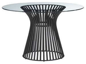 Palliser Furniture Mix and Match Dining Naomi Round Dining Table in Black 119-1545K image