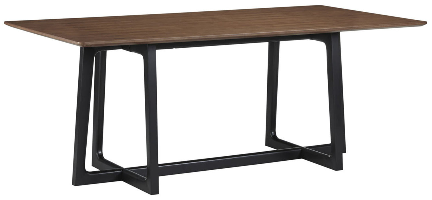 Palliser Furniture Mix and Match Dining Clara Rectangular Dining Table with Wood Top in Natural Walnut 119-1589K image