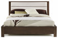 Palliser (Casana) Furniture Montreal (Hudson) Queen Upholstered Platform Bed in Deep Licorice image