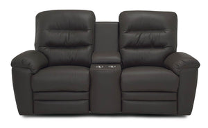 Palliser Keiran Console Loveseat Power with Cupholder and Power Headrest 41500-68 image