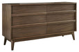 Palliser Furniture Hayden 6 Drawer Dresser in Natural Mahogany 735-456 image