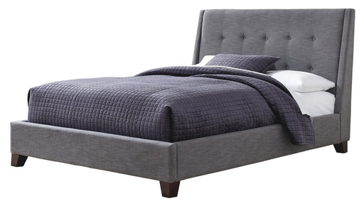 Palliser Furniture Ballard Queen Upholstered Shelter Bed in Dark Gray 911-941KQ image