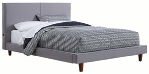 Palliser Furniture Talbot King Upholstered Platform Bed in Light Gray 934-931KK image