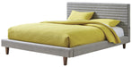 Palliser Furniture Channel Queen Upholstered Platform Bed in Light Gray 936-921KQ image