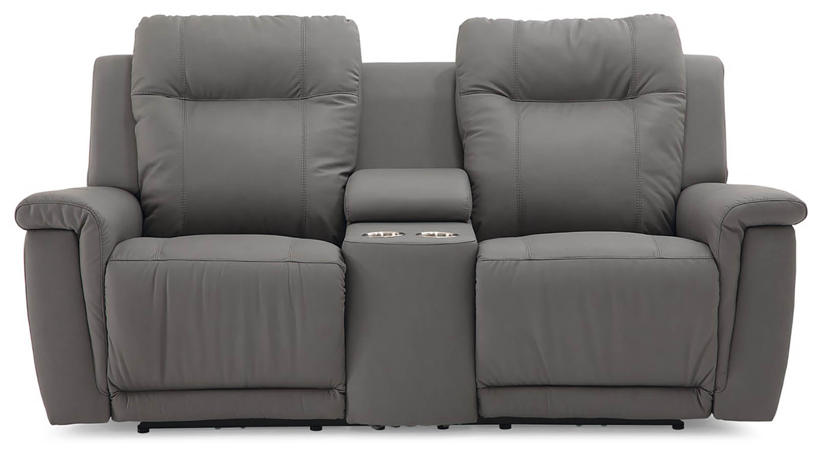 Palliser Riley Console Loveseat Power with Cupholder and Power Headrest 41055-68 image