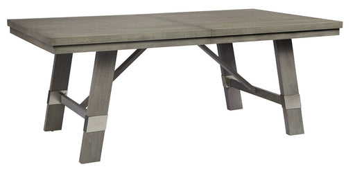 Palliser Furniture Venice Rectangular Extension Dining Table in Grey 120-150 image