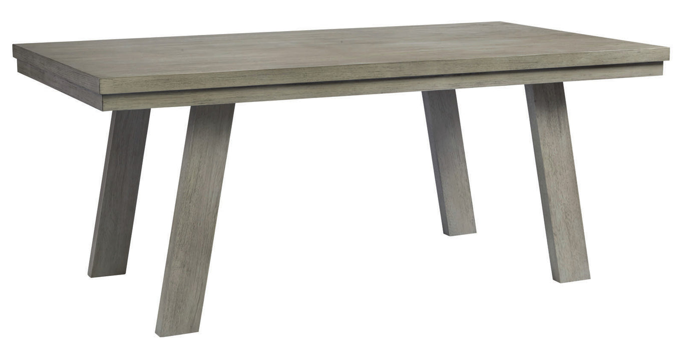 Palliser Furniture Venice Rectangular Fixed Top Dining Table in Grey 120-151 image