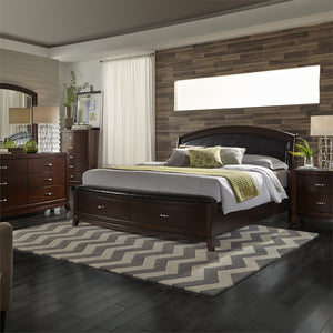 Avalon Collection 4 Pc Bedroom  Set