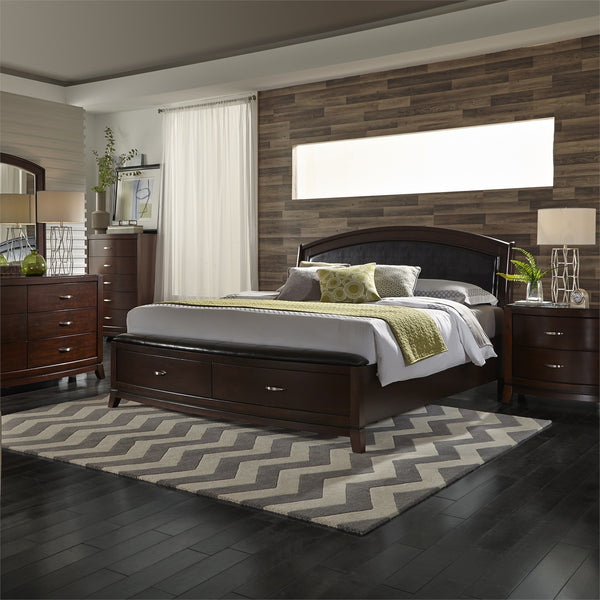Avalon Collection 5 pc Bedroom Set