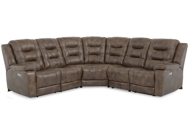 Palliser Furniture Leighton Leather Sectional 41063-L2/6H/9X/6H/L1 image