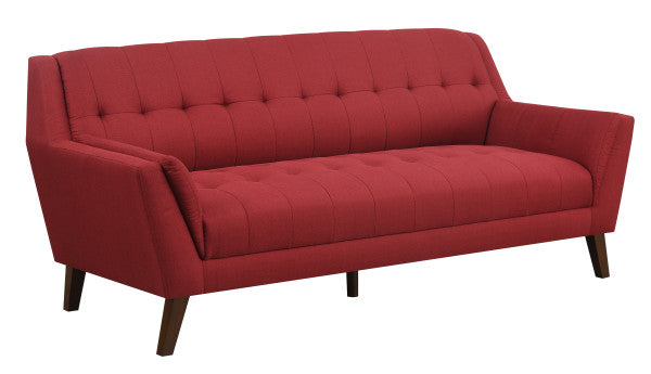 Emerald Home Furnishings Binetti Sofa in Red U3216-00-02