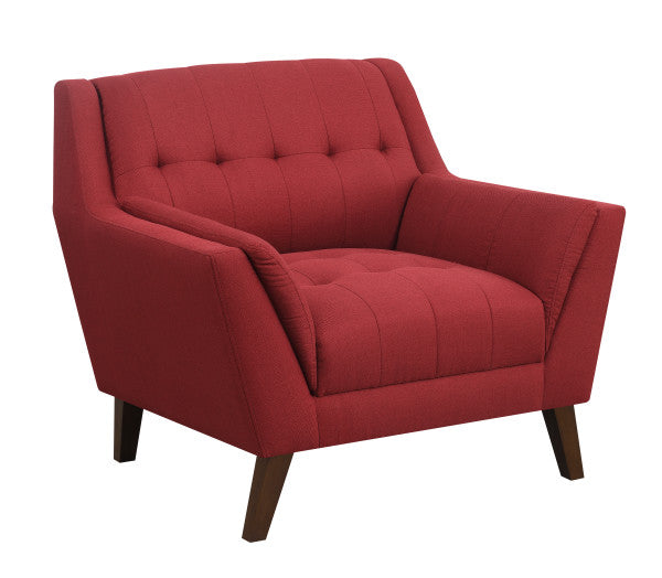 Emerald Home Furnishings Binetti Chair in Red U3216-02-02
